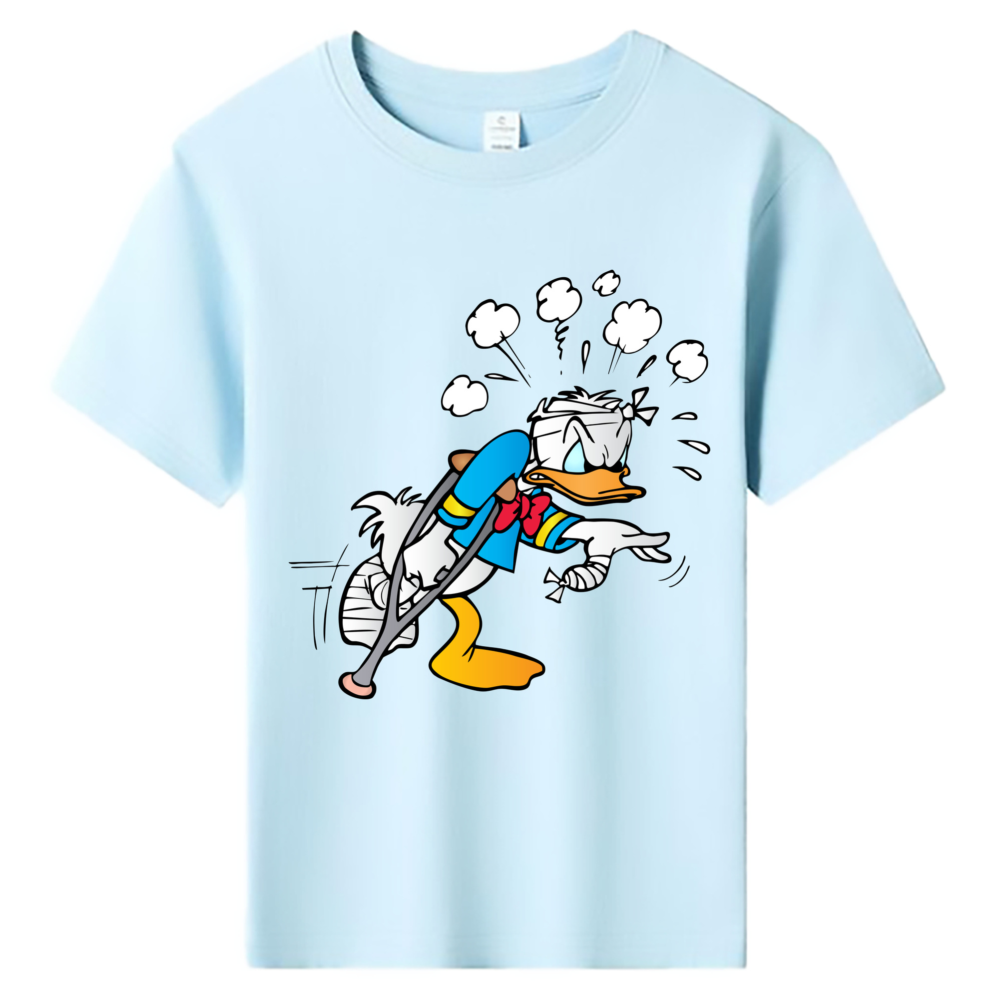 ミッキーマウス Mickey Mouse 綿100％キッズTシャツ（フロントプリント）